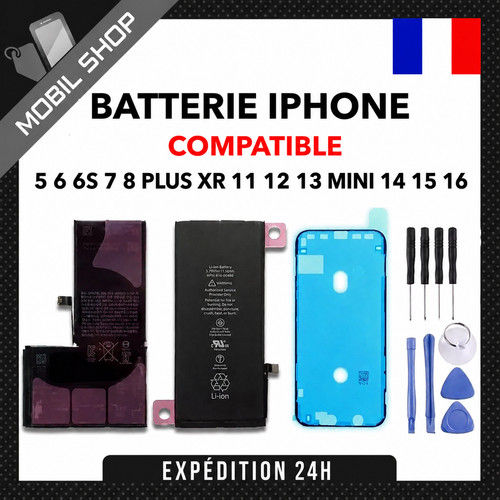Batterie pour iphone - pour,