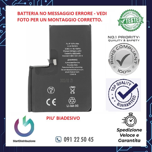 Batteria ricambio per - ricambio,